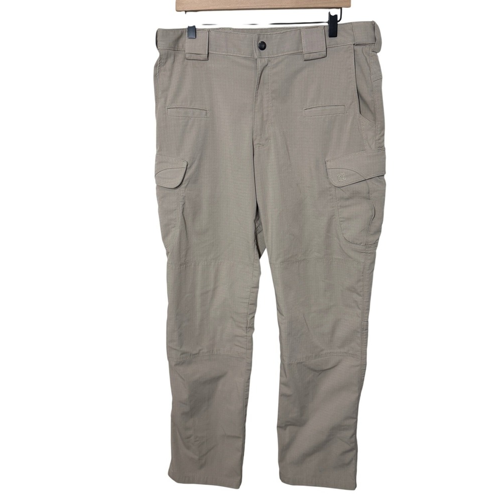 511 Tactical Men's Beige Cargo‎ Pants Size 36x34 Ripstop Utility Work Active